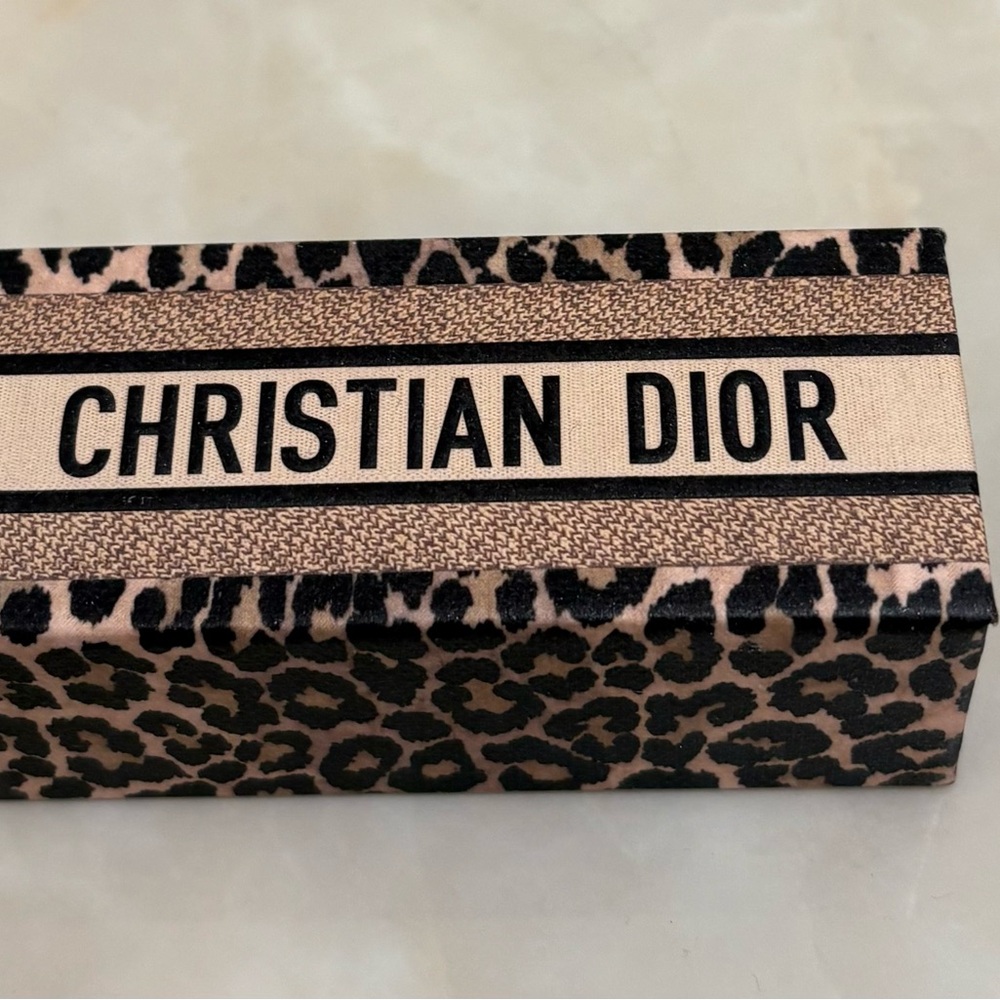 Limited Edition Dior Leopard Print Lipstick Box (Lipstick not Included)